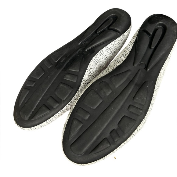 Paul Mayer Attitudes NEW Bingo White Napa Leather Comfort Flats Size 8.5 - Picture 9 of 11